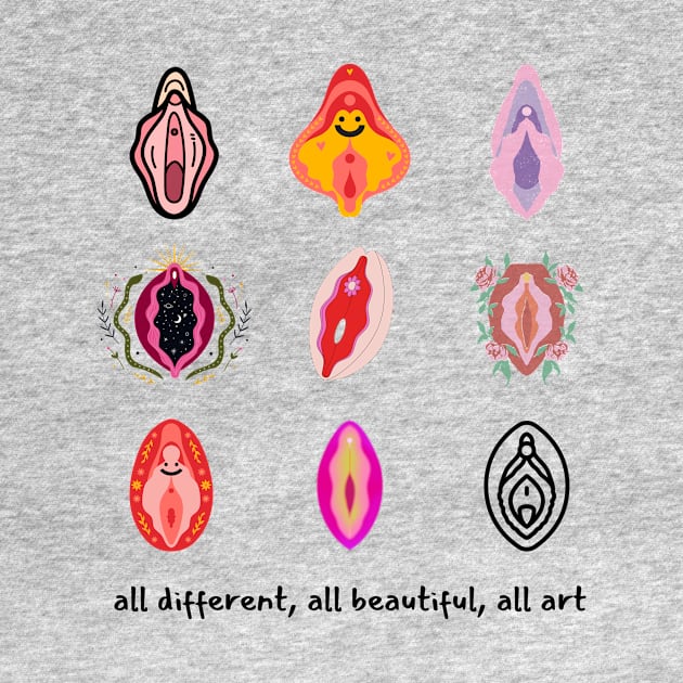 Vulva Art by ReallyWeirdQuestionPodcast